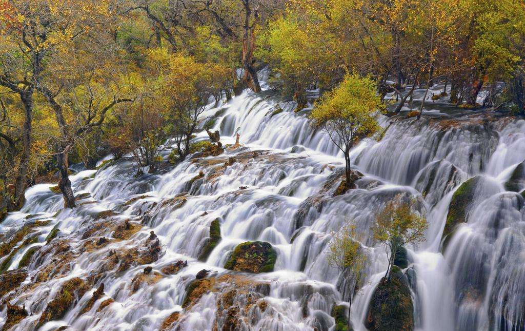 九寨溝美景